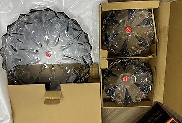xrustal qutuda: Karbon 7 parça kristal qəlyanaltı dəsti - Brend: Karbon - Material — 2