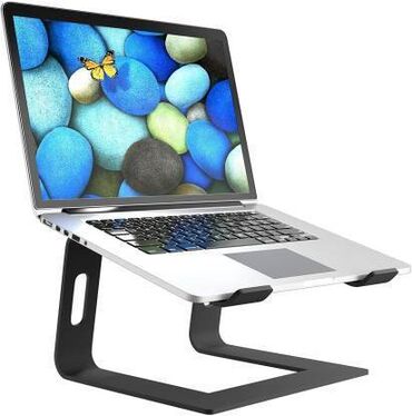геймпад клавиатура: Эргономичная алюминиевая подставка для ноутбука, вентилируемая защита