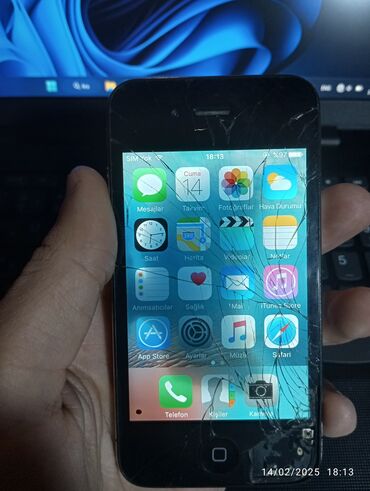 ayfon 7 s: IPhone 4S, 16 GB, Jet Black