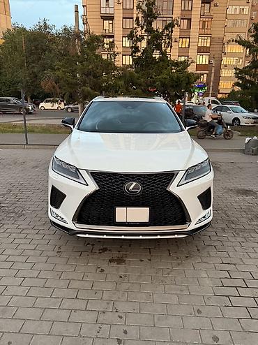 black: Lexus RX: 2021 г., 3.5 л, Автомат, Гибрид, Кроссовер — 1