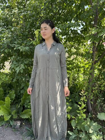 одежда платья: Повседневное платье, Китай, Лето, Длинная модель, Крестьянка, M (EU 38)