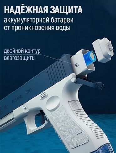 водные пистолеты: В наличии имеются электрические водные пистолеты которые точно