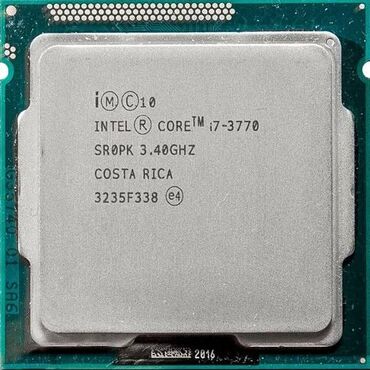 i7: Prosessor Intel Core i7 i7-3770, 3-4 GHz, 4 nüvə