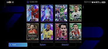 ucuz tablo: EFootball hesabı – güclü komanda və nadir menecerlər - Oyun — 5