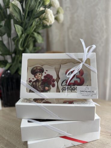 Кондитерские изделия, сладости: Имбирные пряники (печенье) на выпускной, тушоо той, уйлену той, кыз — 24