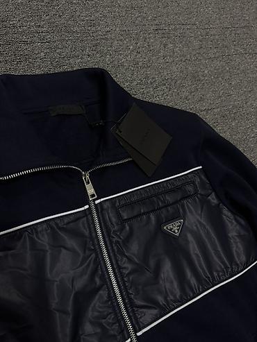 джог: Мужской спортивный костюм, M, L, XL, Prada, Новый, цвет - Синий, Самовывоз — 2