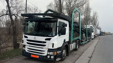 прицеп для машины бу: Сүйрөгүч, Scania, 2013 г., Унаа ташыгыч