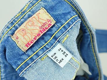 pull bear asos kremowe spodnie: Bershka, Jeansy damskie, rozmiar XS — 5