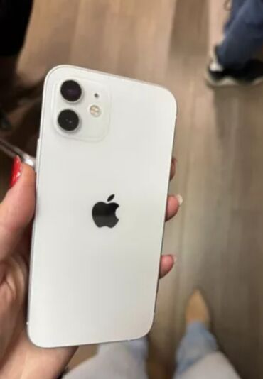 İnformatika: IPhone 12 mini, 128 GB, White Titanium, Face ID