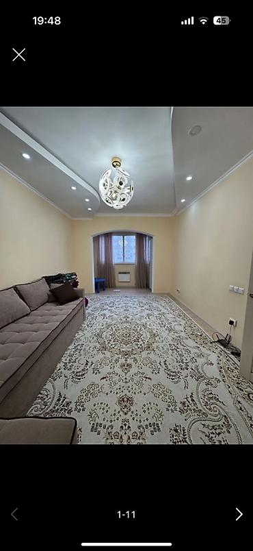 106: 2 комнаты, 75 м², Кок-Жар ж/м 106 серия улучшенная, 3 этаж, Косметический ремонт — 1