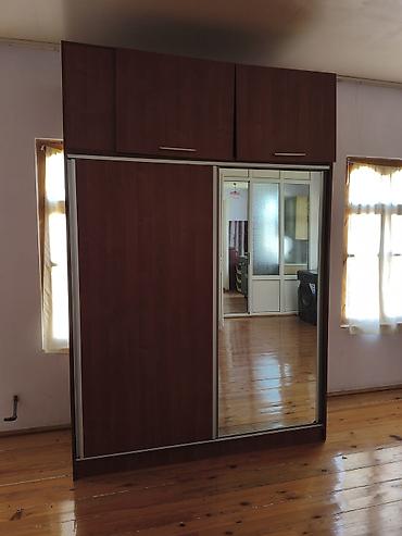 wfaner mebel: Б/у, 3 двери, С зеркалом, Коричневый, Дерево, Купе, Прямой шкаф — 1