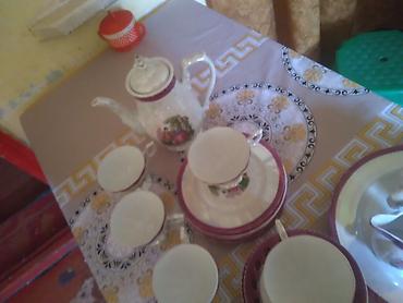 Çay dəstləri və servizlər: Çay dəsti, rəng - Ağ, Farfor — 7