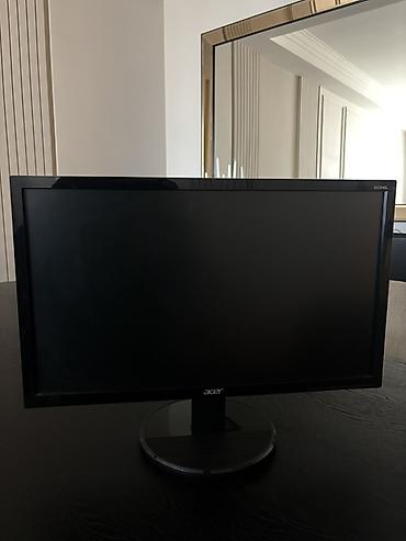 kompüter acer: Acer K222HQL 21.5" LED monitor - Model: K222HQL (etiketdə göstərilib) — 1