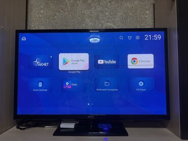 замена экрана телефона: Телевизор Samsung с диагональю около 40–43". ЖК-панель, тонкая рамка