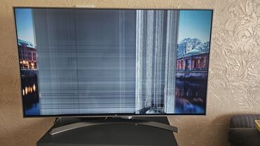 аренда моющий пылесос для мебели: Телевизор LG55UJ750V экран разбит. диагональ 55 дюймов. за