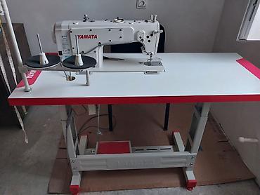 tikiş maşını alıram: Yamata sənaye tikiş maşını və stol komplekti - Brend/model: Yamata — 1
