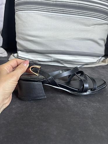 clarks обувь: Босоножки, 37, Clarks, Б/у, цвет - Черный — 3