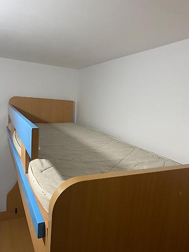 platneni ormar: Prodajem krevet na sprat, u top stanju, radjeno od duple iverice, abs — 4
