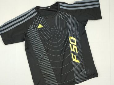 T-shirts: T-shirt, Adidas, 11 years, 140-146 cm, condition - Good