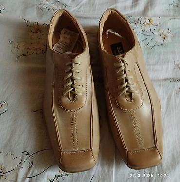 Cipele: Ženske cipele kožne cipele – bež br 39. - Brend: SAF-GER (etiketa — 7