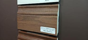 Стандартный плинтус: МДФ, Новый, цвет - Белый, Гарантия — 5