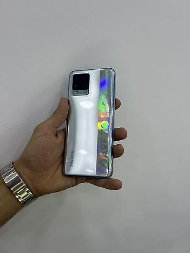 iphone 6s plus barter: Realme 8, 128 GB, rəng - Gümüşü, Face ID — 3