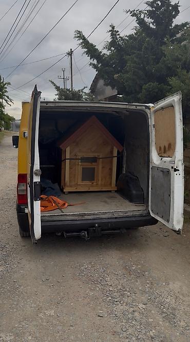 Yuvalar: Taxta it evi - Material: keyfiyyətli təbii ağac (taxta panellər) — 9