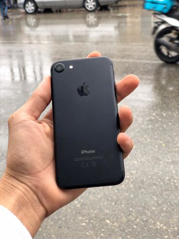 kamerasi: IPhone 7, 32 GB, Black Titanium, Barmaq izi, Face ID