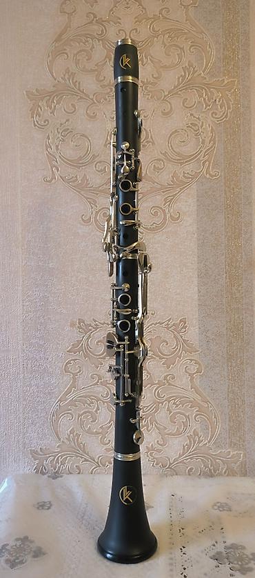 klarnet 5acki: Klarinet – A-sistemi, tam komplekt - Korpus: qara kompozit material — 7