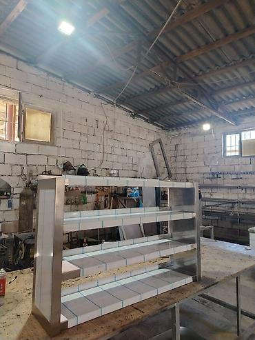 Yük arabaları: Paslanmayan poladdan 4 mərtəbəli servis/daşıma arabası - Material — 5