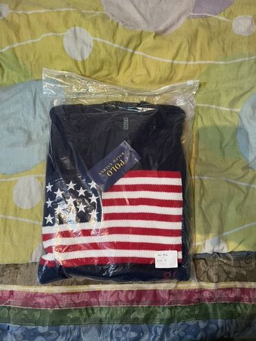 вязанная кофточка: Эркектердин свитери, XL, Polo Ralph Lauren, Жаңы, түсү - Көк