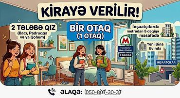 opşitel evler: Kirayə verilir: Yeni bina evində 1 otaq (bir otaq) – İnşaatçılar — 1