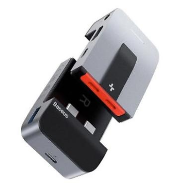 limitsiz internet: USB HUB Baseus Armor Age Type-C Bracket Multifunctional HUB Adapter — 1