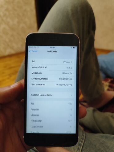 gence derin dondurucu: IPhone 6s, 16 GB, Rose Gold