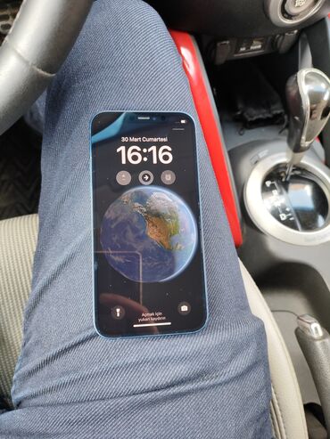 ucuz iphone 12: IPhone 12, 128 GB, Sierra Blue