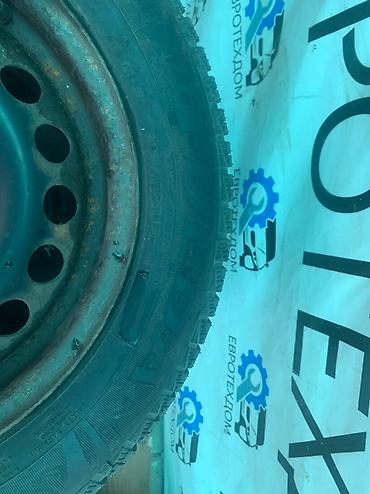 Колеса в сборе: Колеса в сборе 195 / 65 / R 15, Зима, Б/у, Комплект, Легковые, Железные, отверстий - 5 — 5