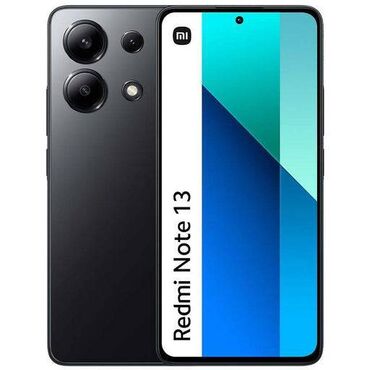 iphone 13 2 ci el: Redmi Note 13, 128 GB, rəng - Qara, Sensor, Barmaq izi, İki sim kartlı