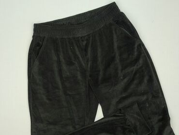 Women's Clothing: Material trousers for women, Beloved, size L (EU 40)
