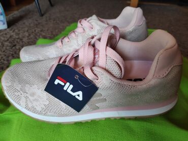 beli cipkani bodi b: FILA, 37, bоја - Roze