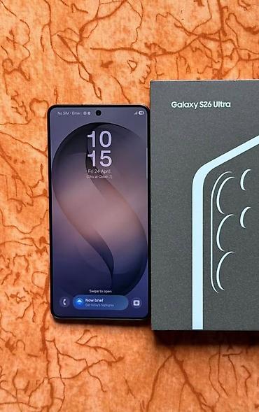s26 qiyməti: Samsung Galaxy S26 Ultra, 256 GB, Zəmanət, İki sim kartlı, Sənədlərlə — 1