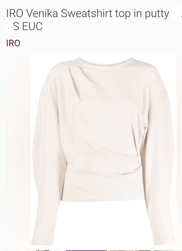 Dukserice: Balenciaga, S (EU 36), Jednobojni, bоја - Crna — 13