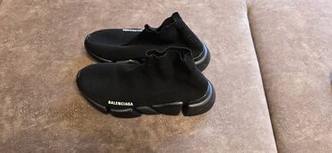 спортивные бриджи мужские: Мужские кроссовки, 41, Balenciaga, Б/у, цвет - Черный, Самовывоз, Платная доставка