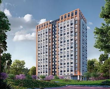 Үй куруучулардан жаңы конуштар: Курулуп жатат, Элитка, 1 бөлмө, 54 м² — 8