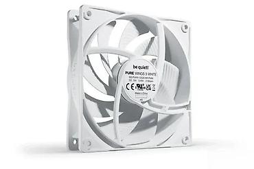 Rashladni sistemi: Be quiet! Pure Wings 3 120mm PWM High-Speed – White - Ventilator za — 8