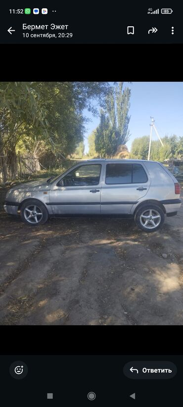 авторынок бишкек гольф 2: Volkswagen Golf: 1993 г., 0.8 л, Механика, Бензин, Хэтчбэк