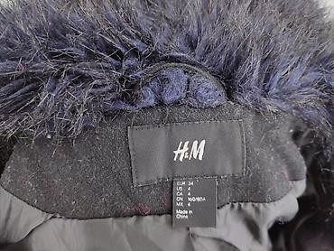 futro hm: H&M, Płaszcz damski, rozmiar 2XS — 4