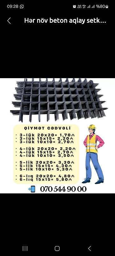 Metal məhsulları: Hər növ profillərin satışı — 3