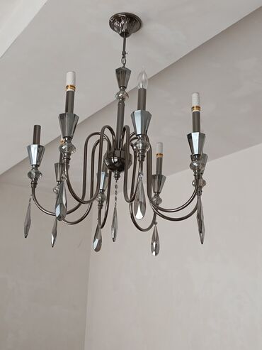 dekorativ işıq: Çılçıraq, 6 lampa, Metal