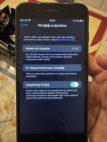 prodat iphone: IPhone 8 Plus, 64 GB, Qara, Barmaq izi — 3