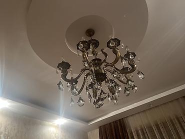 barez gips: Çılçıraq, 10 və daha çox lampa, Metal — 1